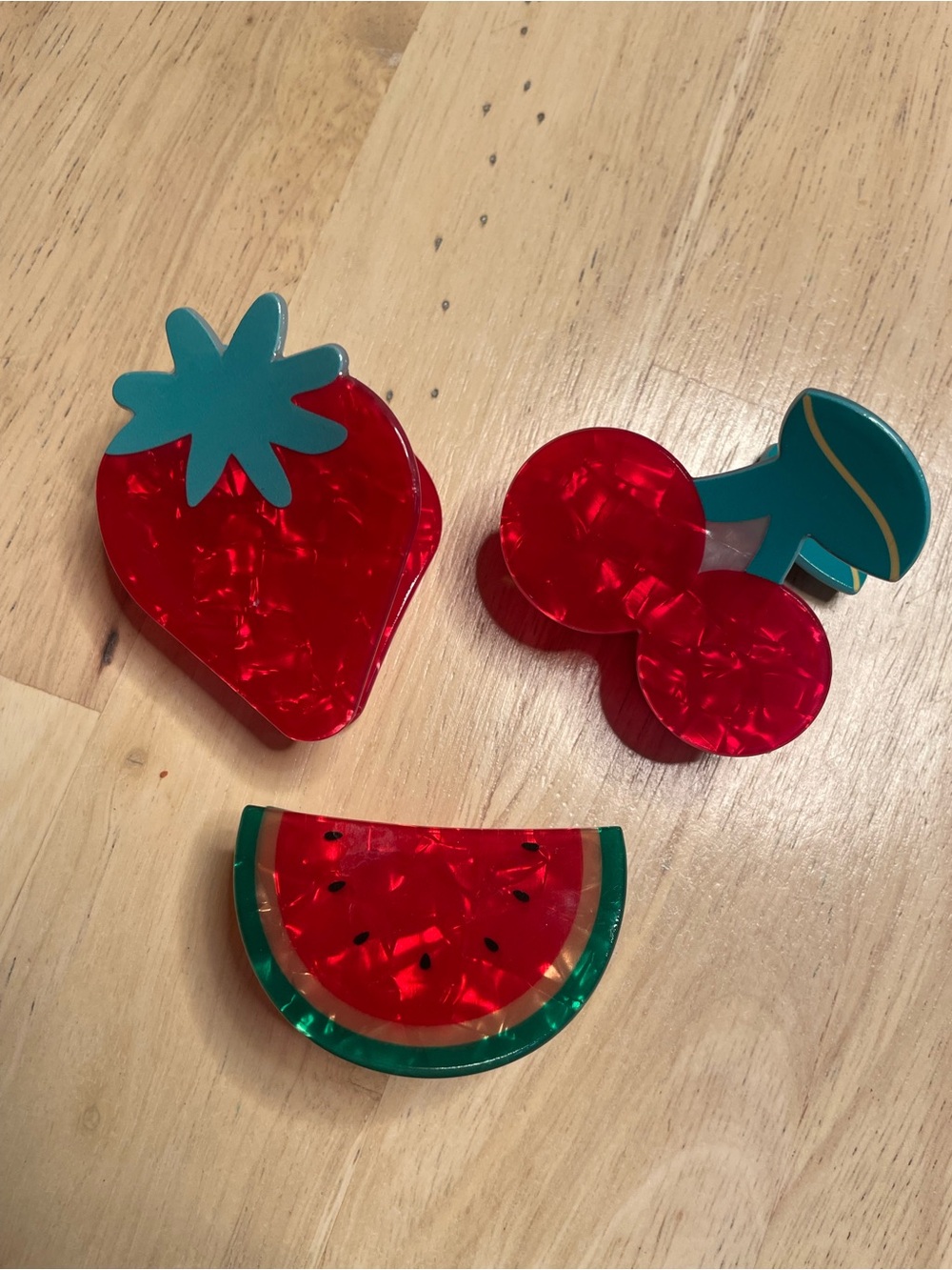 Fruit Claw Clips